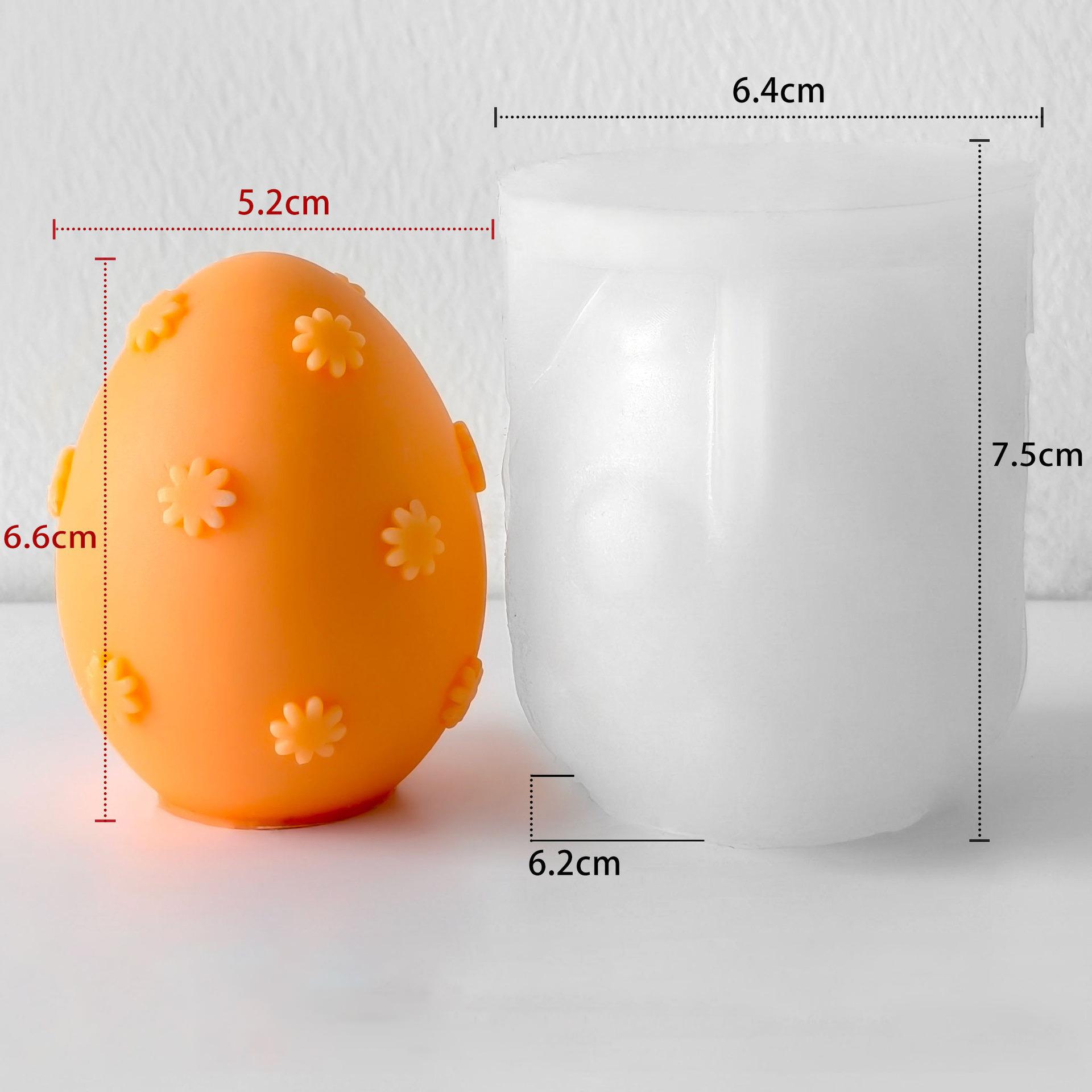 3D Relief Daisy Flowers Easter Egg Silicone Mold DIY Aroma Candle Plaster Molds Floral Eggs Candle Making Supplies білий
3D Relief Daisy Flowers Easter Egg Silicone Mold DIY Aroma Candle Plaster Molds Floral Eggs Candle Making Supplies білий