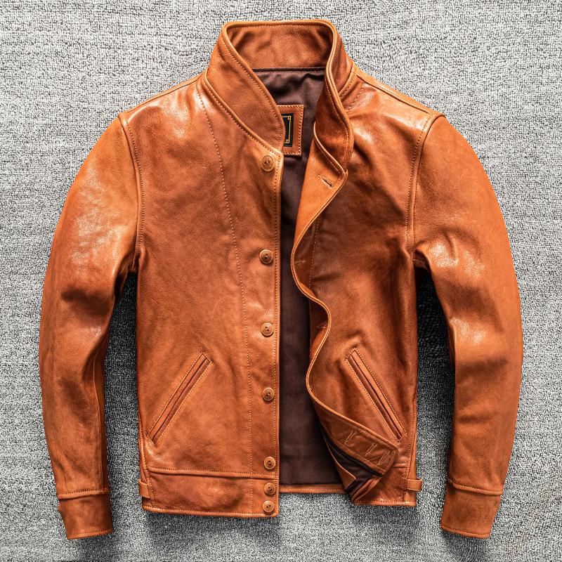 Винтажная куртка из искусственной кожи, зеленая, с фруктовым воротником, мужская куртка 5XL оранжевый
Винтажная куртка из искусственной кожи, зеленая, с фруктовым воротником, мужская куртка 5XL оранжевый