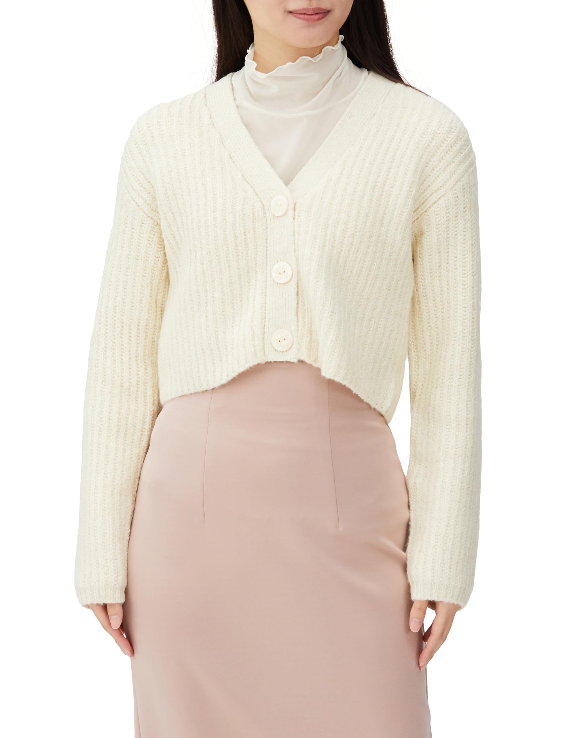 Jill by Jill Stuart Mix Knit Ecru Women s Lamé Sweater, Web-Exclusive Color Pink,
Jill by Jill Stuart Mix Knit Ecru Women s Lamé Sweater, Web-Exclusive Color Pink,