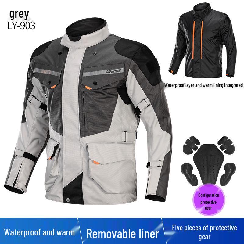 Lei Chi Waterproof Winter Off-Road Motorcycle Racing Suit for Men and Women 4XL серый
Lei Chi Waterproof Winter Off-Road Motorcycle Racing Suit for Men and Women 4XL серый