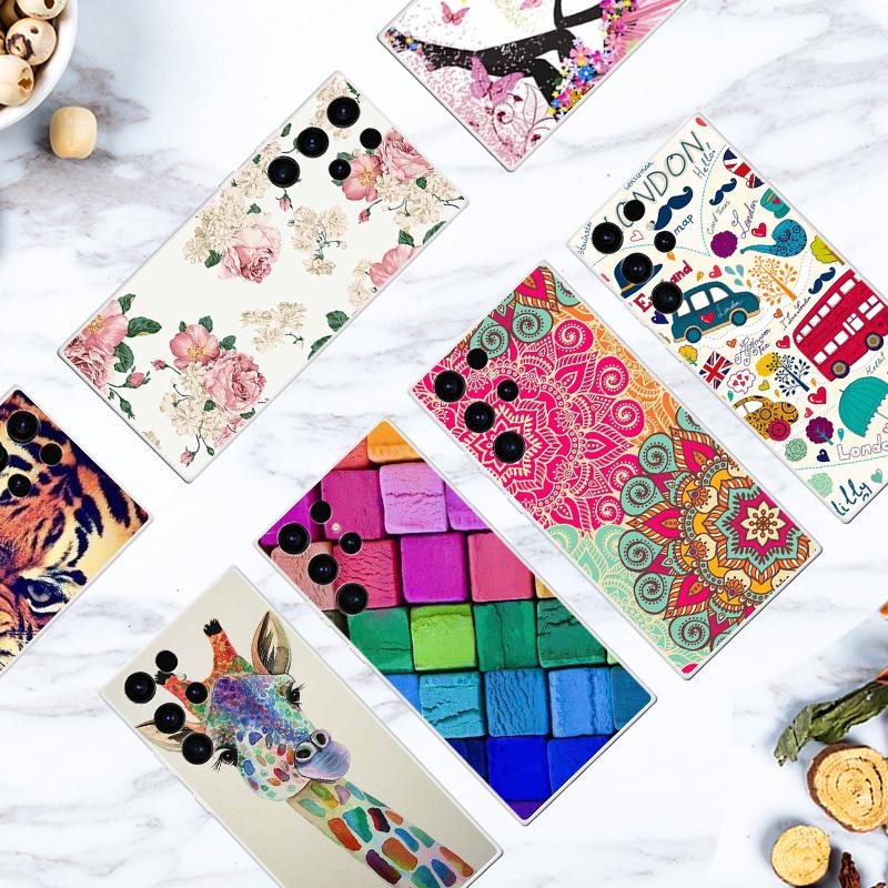 For Samsung Galaxy S23 Ultra Pattern Printing Phone Case Soft TPU Anti-Scratch Protective Cover Golden Flower
For Samsung Galaxy S23 Ultra Pattern Printing Phone Case Soft TPU Anti-Scratch Protective Cover Golden Flower