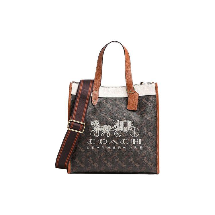 Coach Field 30 Classic Horse And Carriage Print Large Capacity Coated Canvas And Leather Tote Bag Women Tote Bags Dark-Brown White C8461-B4TXN Basic Set (Bag+Dust Bag)
Coach Field 30 Classic Horse And Carriage Print Large Capacity Coated Canvas And Leather Tote Bag Women Tote Bags Dark-Brown White C8461-B4TXN Basic Set (Bag+Dust Bag)