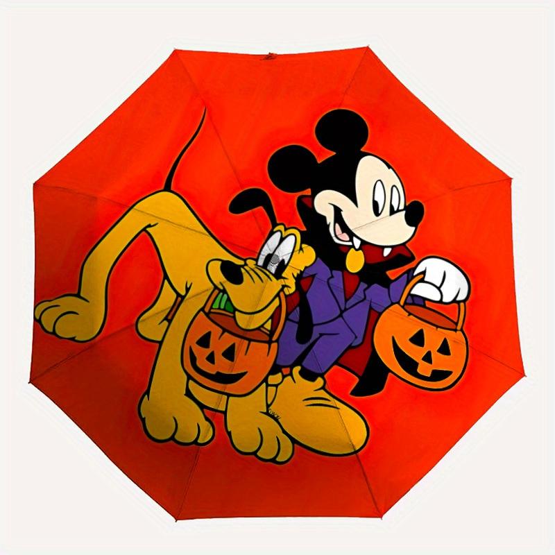 1pc Halloween Mickey Mouse Automatic Umbrella Durable Iron Frame & Plastic Handle, Sturdy Construction, Playful Design yy250822032
1pc Halloween Mickey Mouse Automatic Umbrella Durable Iron Frame & Plastic Handle, Sturdy Construction, Playful Design yy250822032