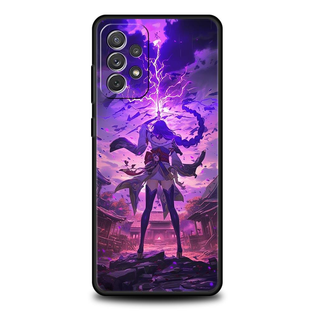 Case For Samsung A17 A15 A13 A51 A71 A41 A31 A21S A07 A05 A35 A55 A23 A25 A33 A53 A73 5G Cover Raiden Shogun Genshin Impact Galaxy A21s
Case For Samsung A17 A15 A13 A51 A71 A41 A31 A21S A07 A05 A35 A55 A23 A25 A33 A53 A73 5G Cover Raiden Shogun Genshin Impact Galaxy A21s
