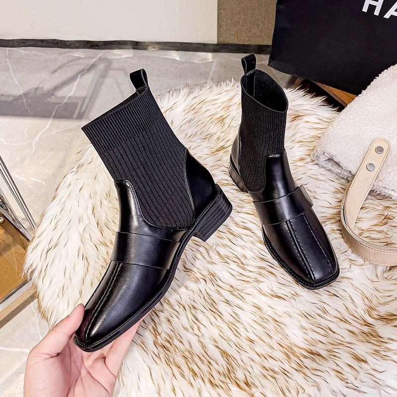 Короткие ботильоны с квадратным носком, вязаные эластичные ботинки-носки, женские 2025 осень и зима, новые ботильоны на толстом каблуке, коричневые ретро ботильоны средней высоты 34 чёрный
Короткие ботильоны с квадратным носком, вязаные эластичные ботинки-носки, женские 2025 осень и зима, новые ботильоны на толстом каблуке, коричневые ретро ботильоны средней высоты 34 чёрный