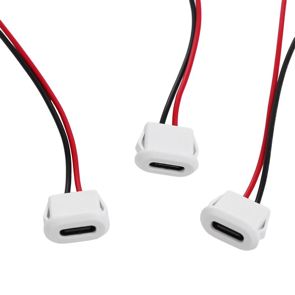 Base Female Socket Charging Port Charging Interface USB-C Connector USB-C Type 2 Pin Connector білий
Base Female Socket Charging Port Charging Interface USB-C Connector USB-C Type 2 Pin Connector білий