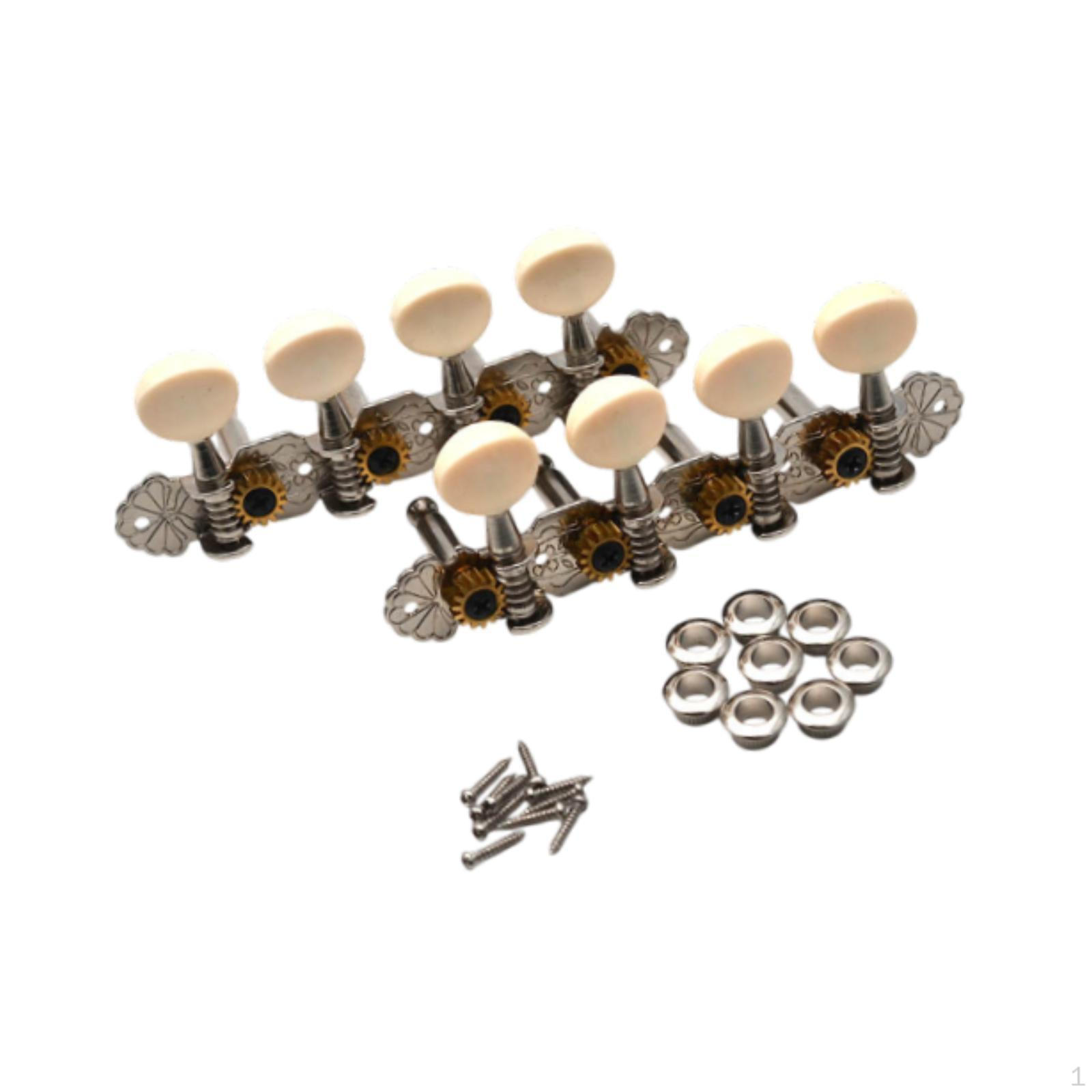 Guitar Tuning Pegs Mandolin Replacements Professional Easy Installation Musical Instrument Parts for срібний
Guitar Tuning Pegs Mandolin Replacements Professional Easy Installation Musical Instrument Parts for срібний