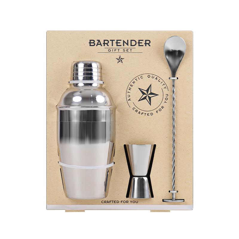 Bartendar Cocktail Making Kit 3pcs Barware Stainless Steel Shaker & Jigger & Spoon Bartending Gifts Set for Cocktail Enthusiast
Bartendar Cocktail Making Kit 3pcs Barware Stainless Steel Shaker & Jigger & Spoon Bartending Gifts Set for Cocktail Enthusiast