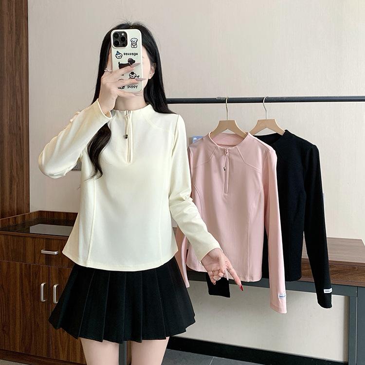 2026 Spring Plus Size Women s Versatile Slimming Long-Sleeve Half-Open Collar T-Shirt XXL абрикосовый
2026 Spring Plus Size Women s Versatile Slimming Long-Sleeve Half-Open Collar T-Shirt XXL абрикосовый