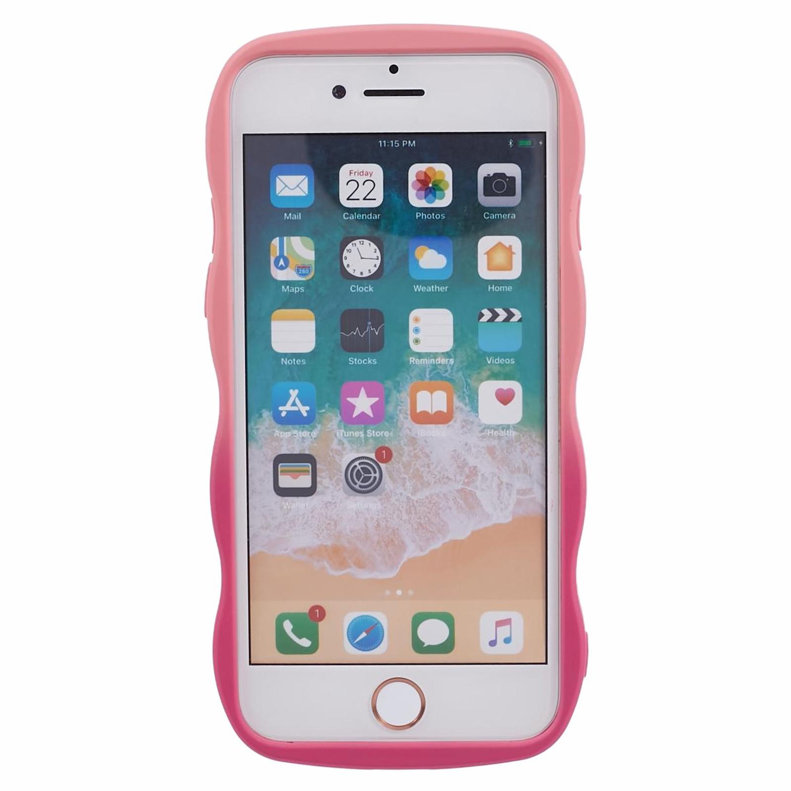 JTW Series for iPhone 7/8/SE (2020)/SE (2022) TPU Case Wavy Edge Dual Color Phone Back Cover Pink+Rose
JTW Series for iPhone 7/8/SE (2020)/SE (2022) TPU Case Wavy Edge Dual Color Phone Back Cover Pink+Rose
