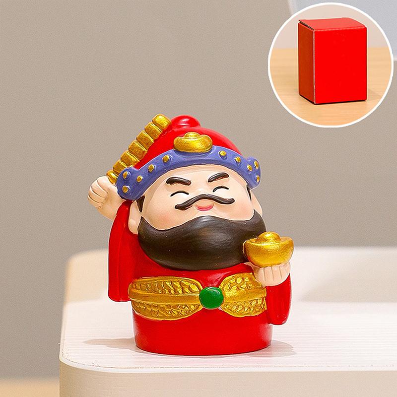 S-1Pc God Of Wealth Ornaments Chinese Style Immortals Shentai Home Entry Workstations Office Desktops Emotional Stability Decor
S-1Pc God Of Wealth Ornaments Chinese Style Immortals Shentai Home Entry Workstations Office Desktops Emotional Stability Decor