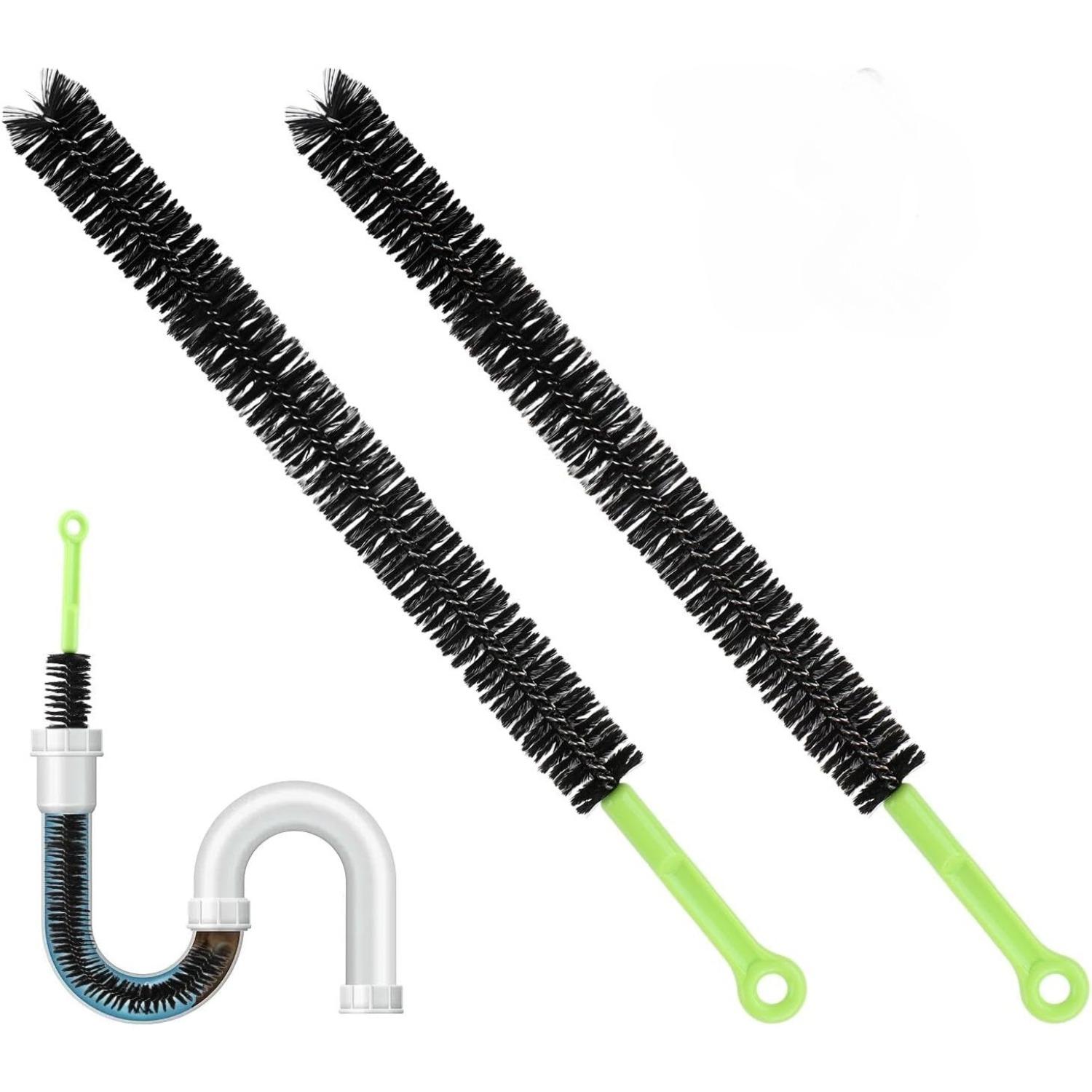 2 Pcs Drain Clean Brush Hooks Extended Dryer lint Removal Brush Drain Clog Remover for Toilet, Kitchen Sink, Sewer Drain, Bathroom Tub(size:16 inch) чорний
2 Pcs Drain Clean Brush Hooks Extended Dryer lint Removal Brush Drain Clog Remover for Toilet, Kitchen Sink, Sewer Drain, Bathroom Tub(size:16 inch) чорний