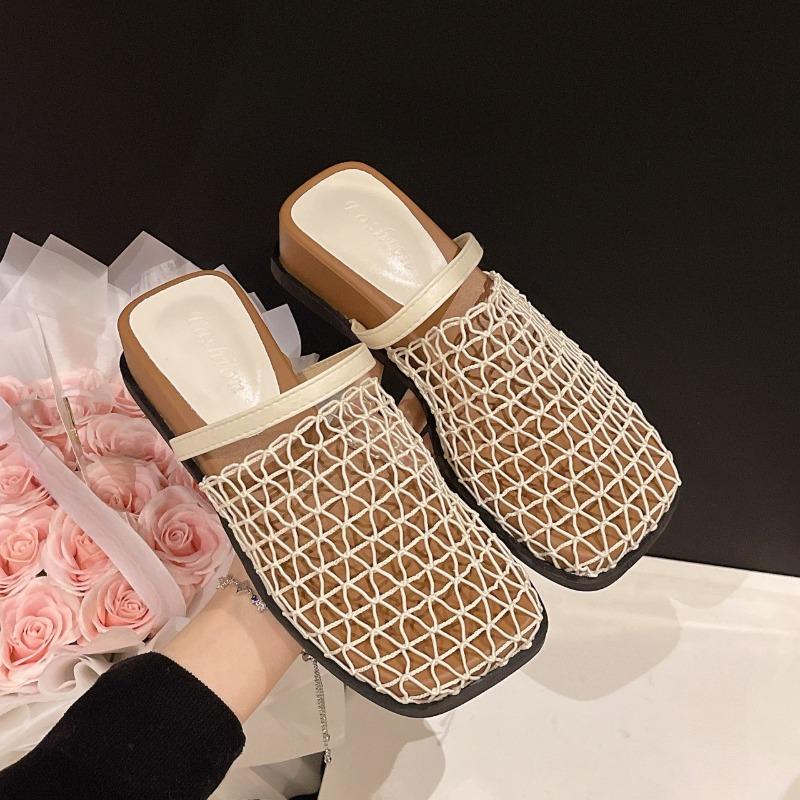 Flat-bottom Fashion Half-slipper Women s Shoes - New Style Soft-soled Summer Sandals 35
Flat-bottom Fashion Half-slipper Women s Shoes - New Style Soft-soled Summer Sandals 35