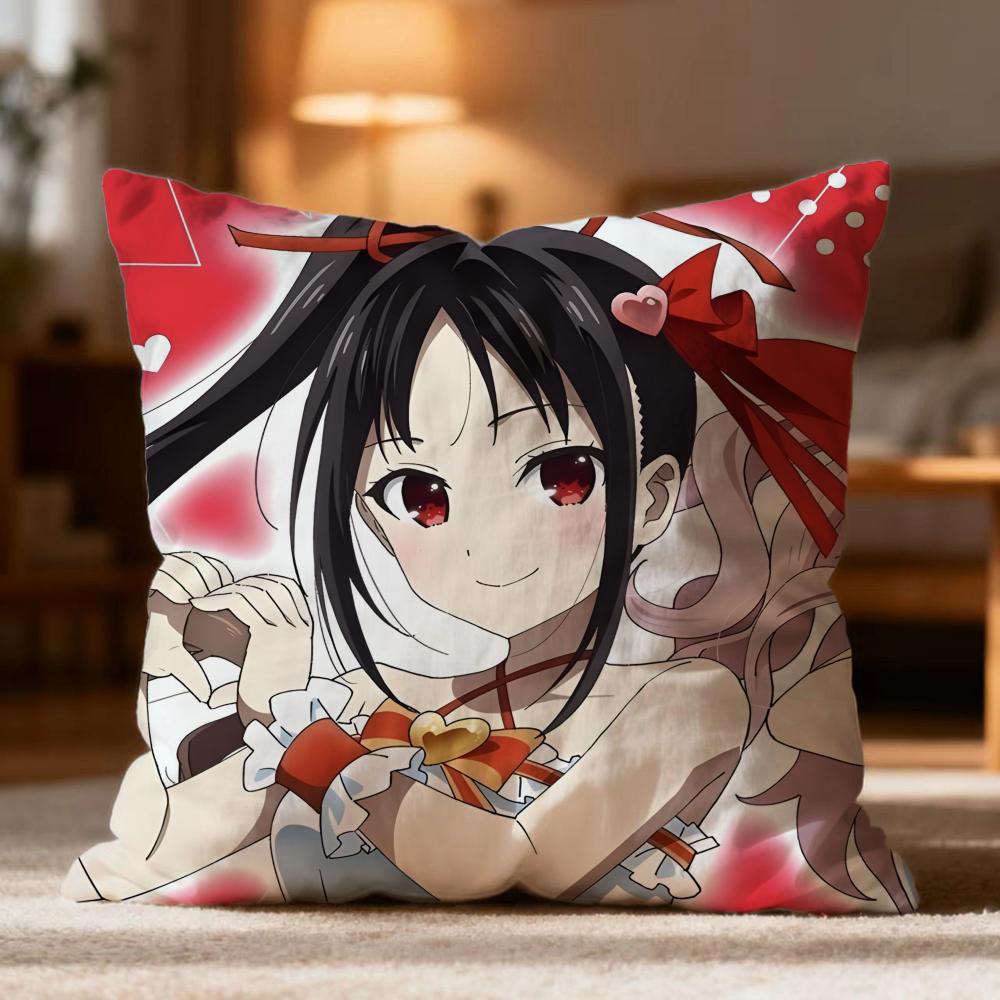 Popular K-KKaguya-sama Love Is War Cushion Cover Soft Washable Pillow Case Multi-Scene for Couch Bed Travel Office Use 30cmx30cm
Popular K-KKaguya-sama Love Is War Cushion Cover Soft Washable Pillow Case Multi-Scene for Couch Bed Travel Office Use 30cmx30cm