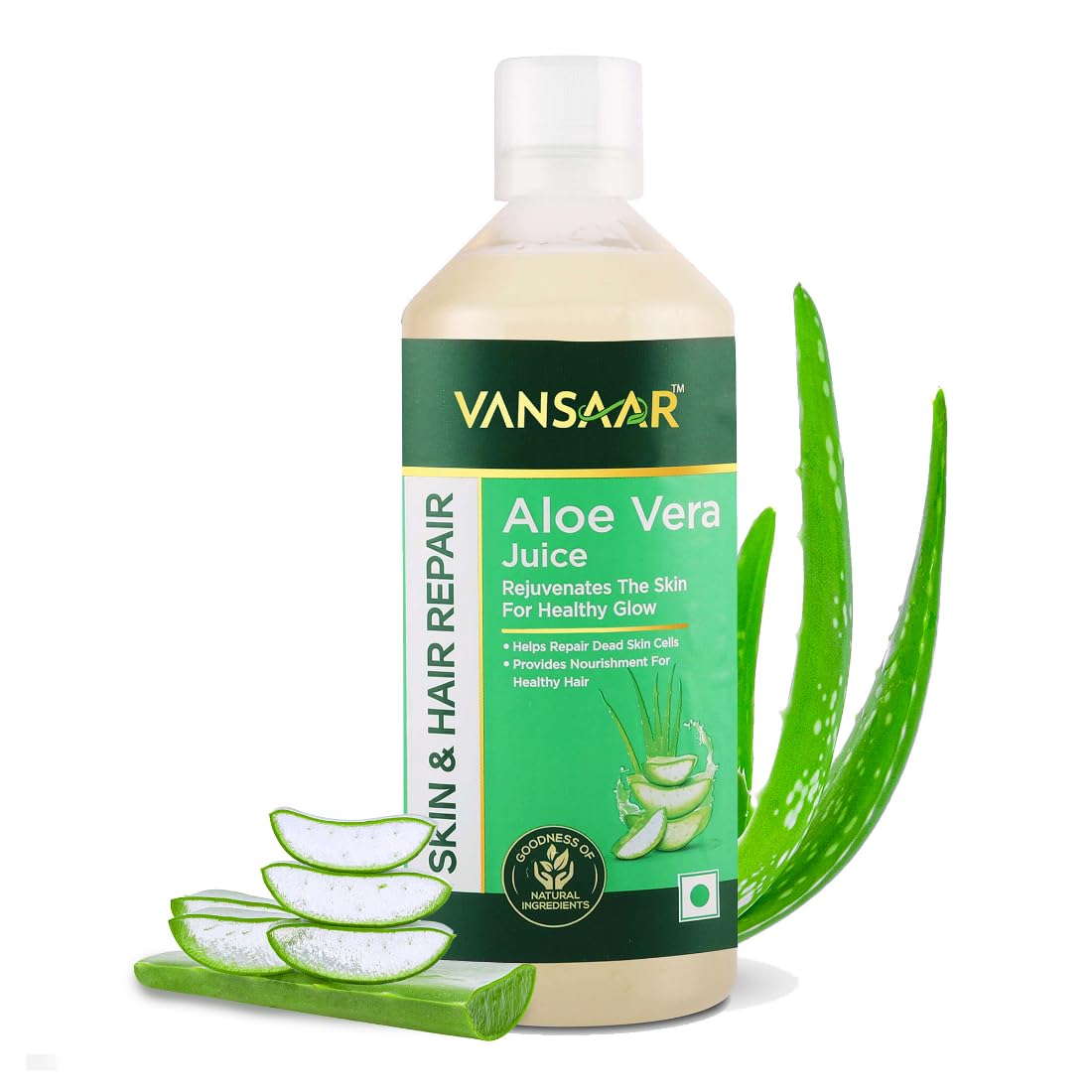 Vansaar Aloe Vera Juice For Glowing Skin & Healthy Hair, 100% Natural, 1L 2.2lbs
Vansaar Aloe Vera Juice For Glowing Skin & Healthy Hair, 100% Natural, 1L 2.2lbs
