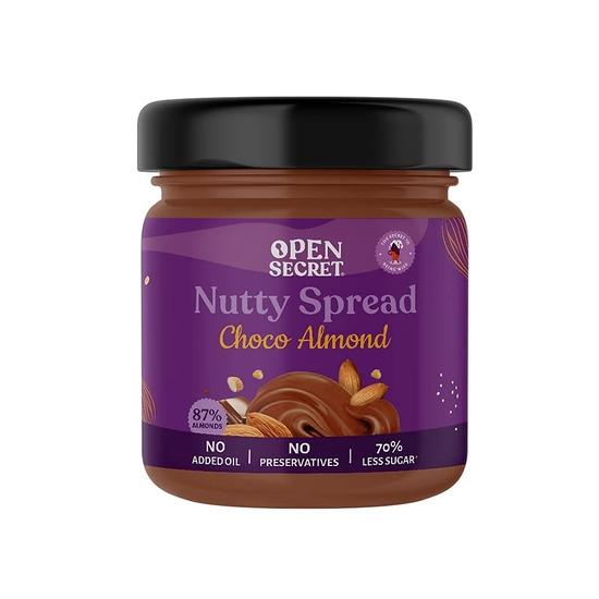 Open Secret Choco Almond Butter Упаковка из 10 штук | 87% миндаля, без добавления масла, без консервантов, на 70% меньше сахара | Завтрак | Стеклянная банка (175 г)
Open Secret Choco Almond Butter Упаковка из 10 штук | 87% миндаля, без добавления масла, без консервантов, на 70% меньше сахара | Завтрак | Стеклянная банка (175 г)
