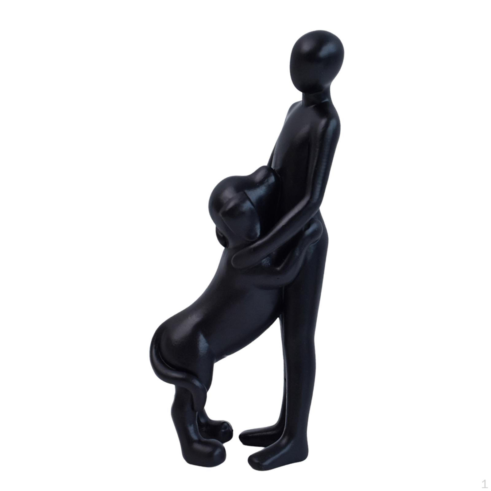 Мужчина с собакой Фигурка Статуэтка Декоративные аксессуары Задумчивая Легкая для трогательного подарка чёрный
Мужчина с собакой Фигурка Статуэтка Декоративные аксессуары Задумчивая Легкая для трогательного подарка чёрный