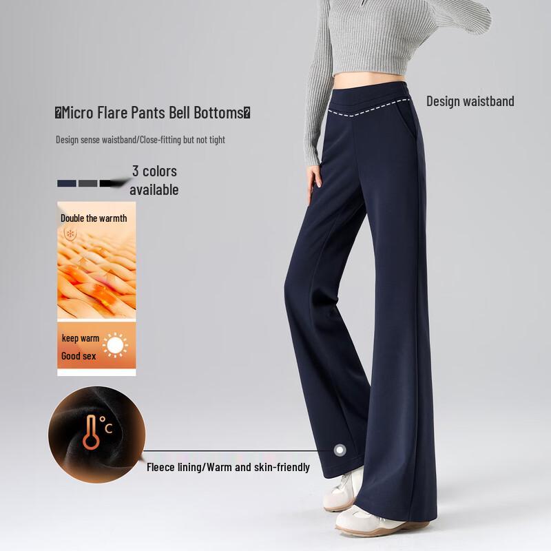 HSTYLE Women s Fleece-Lined High-Waisted Straight-Leg Casual Pants M
HSTYLE Women s Fleece-Lined High-Waisted Straight-Leg Casual Pants M