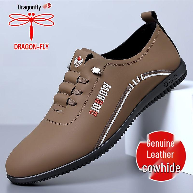 Dragonfly Men s Breathable Genuine Leather Casual Shoes - Soft Sole, Trendy, Versatile. 41
Dragonfly Men s Breathable Genuine Leather Casual Shoes - Soft Sole, Trendy, Versatile. 41