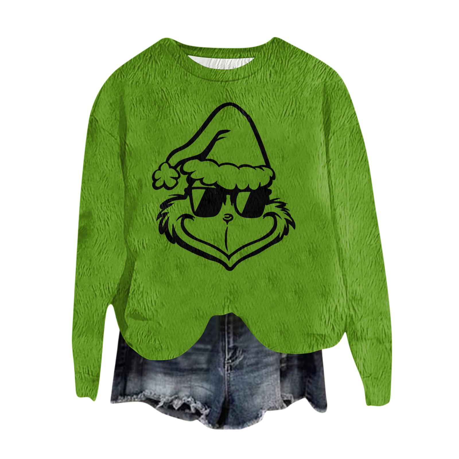 Женский модный пуловер с круглым вырезом и длинными рукавами, толстовка с рождественским принтом XL арбуз красный
Женский модный пуловер с круглым вырезом и длинными рукавами, толстовка с рождественским принтом XL арбуз красный