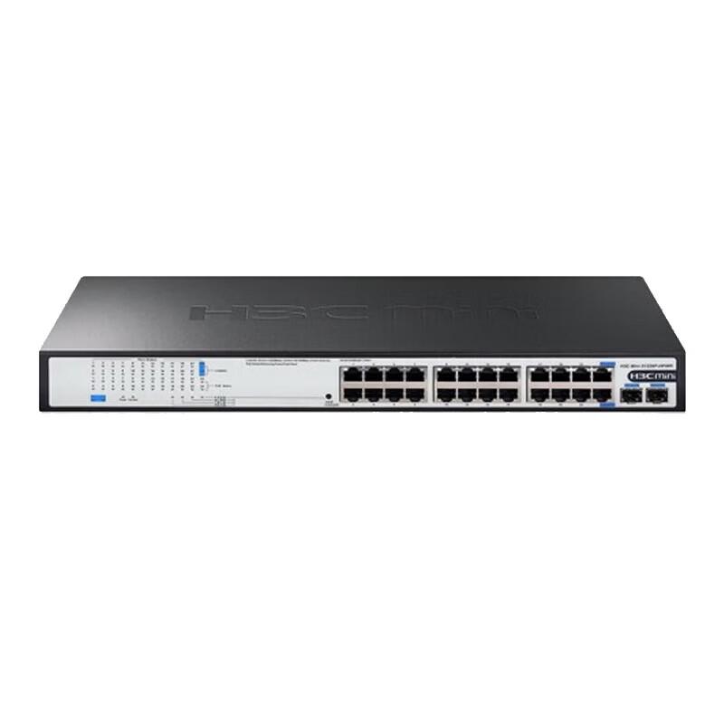 H3C 24-Port Gigabit PoE Unmanaged Rackmount Switch
H3C 24-Port Gigabit PoE Unmanaged Rackmount Switch