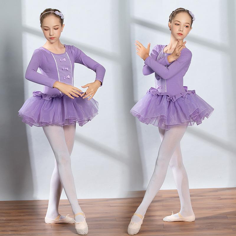 Girls Ballet Dance Tutu Dress Kids Children Short /Long Sleeves Tulle Bowknot Gymnastics Leotard Ballet Core Birthday Party Wear 160
Girls Ballet Dance Tutu Dress Kids Children Short /Long Sleeves Tulle Bowknot Gymnastics Leotard Ballet Core Birthday Party Wear 160