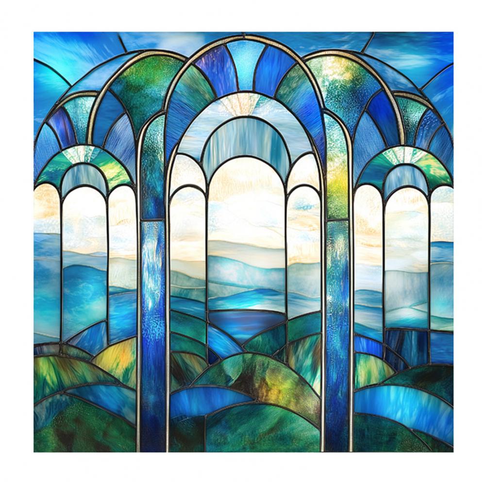 50*50cm Window Film Stained Glass Static Window Film Privacy Protection Sun Blocking Glass PVC Home Office Window Covering Film
50*50cm Window Film Stained Glass Static Window Film Privacy Protection Sun Blocking Glass PVC Home Office Window Covering Film