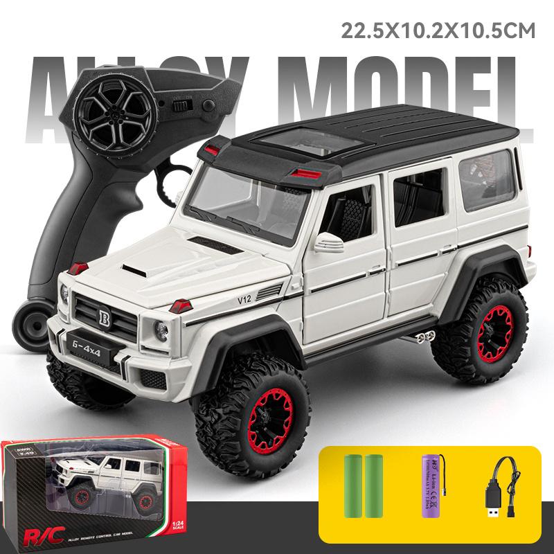 1:24 G500 RC Cars Off Road SUV Alloy Metal Diecast Model Car High Simulation Home Trendy Ornaments Collection Hobby Gifts Friend
1:24 G500 RC Cars Off Road SUV Alloy Metal Diecast Model Car High Simulation Home Trendy Ornaments Collection Hobby Gifts Friend