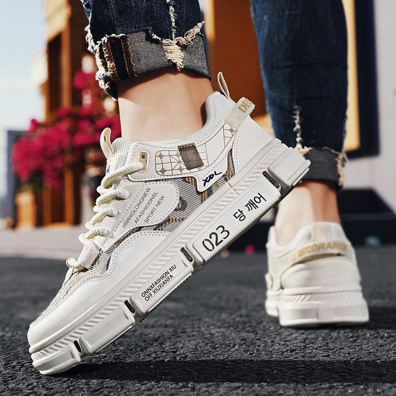 Little white shoes simple street style fashion trend student outdoor sports skateboard shoes Guochao low-top casual board shoes 44 бежевий
Little white shoes simple street style fashion trend student outdoor sports skateboard shoes Guochao low-top casual board shoes 44 бежевий