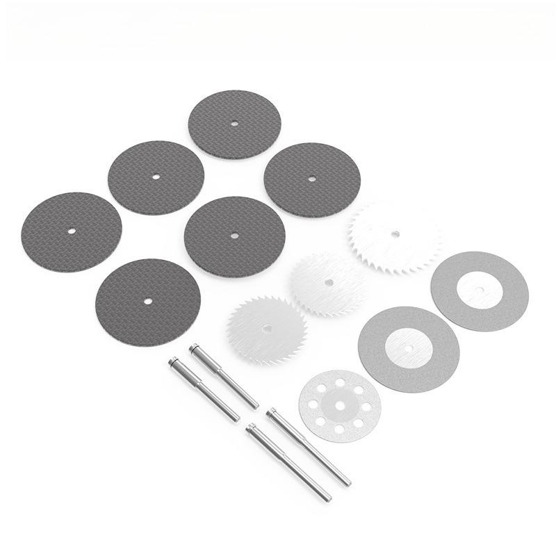 Electric Grinder Accessories Grinding Drill Bits Diamond Saw Blades Sanding Discs Grinding Cutting All-in-One Kit 16pcs a set
Electric Grinder Accessories Grinding Drill Bits Diamond Saw Blades Sanding Discs Grinding Cutting All-in-One Kit 16pcs a set