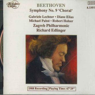 CD ZAGREB PHILHARMONIC, RICHARD EDLING - Beethoven Symphony No.9 Choral 8330181 GOLDEN CLASSICS Germany Classical Used
CD ZAGREB PHILHARMONIC, RICHARD EDLING - Beethoven Symphony No.9 Choral 8330181 GOLDEN CLASSICS Germany Classical Used