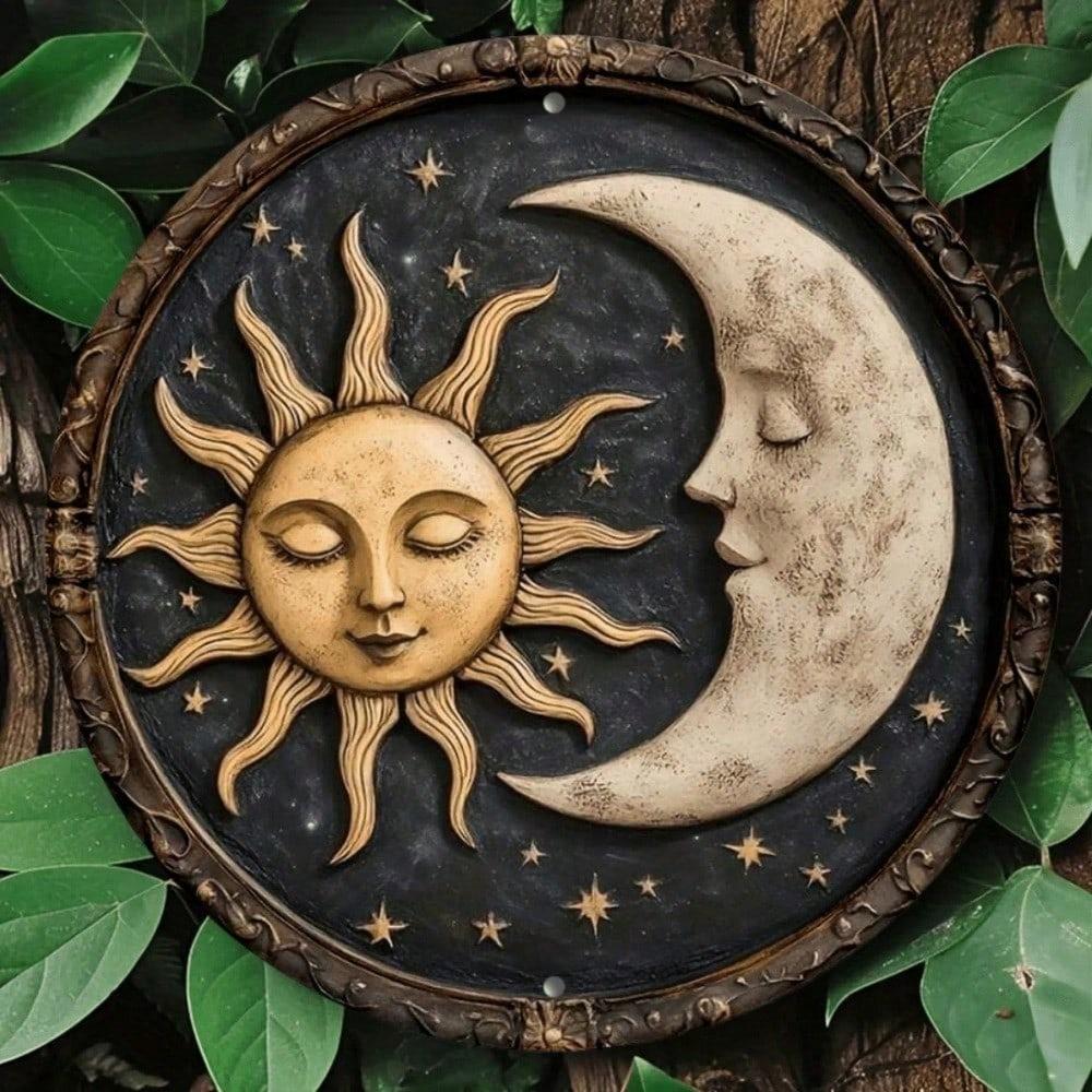 Vintage Sun Moon Metal Sign 8x8 Inch Gothic Wiccan Wall Art Home Garden Man Cave Decor 20x20
Vintage Sun Moon Metal Sign 8x8 Inch Gothic Wiccan Wall Art Home Garden Man Cave Decor 20x20