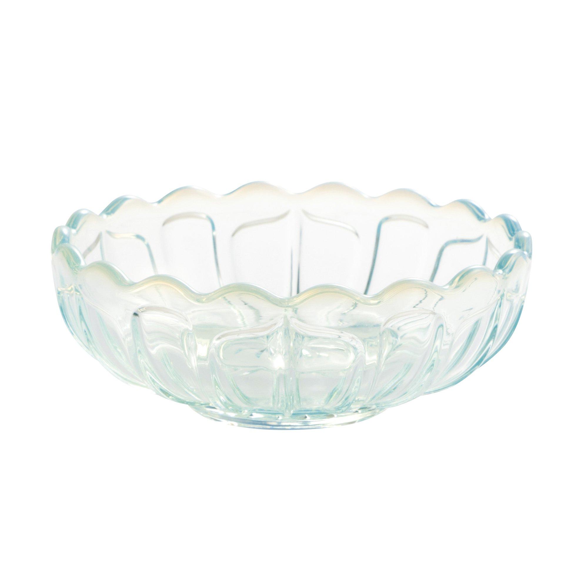Hirota Glass Small Bowl, Blue, Diameter 12.7cm x Height 4.6cm, Snow Flower Design, 2243
Hirota Glass Small Bowl, Blue, Diameter 12.7cm x Height 4.6cm, Snow Flower Design, 2243