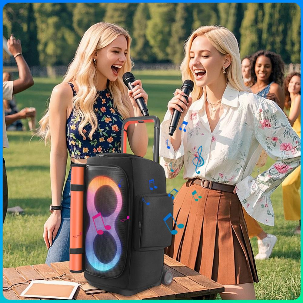 Speaker Carry Cover with Mic Pocket Party Speaker Dust Cover Zipper Closure Padded Speaker Protective Cover for JBL PARTYBOX 520 China Mainland
Speaker Carry Cover with Mic Pocket Party Speaker Dust Cover Zipper Closure Padded Speaker Protective Cover for JBL PARTYBOX 520 China Mainland