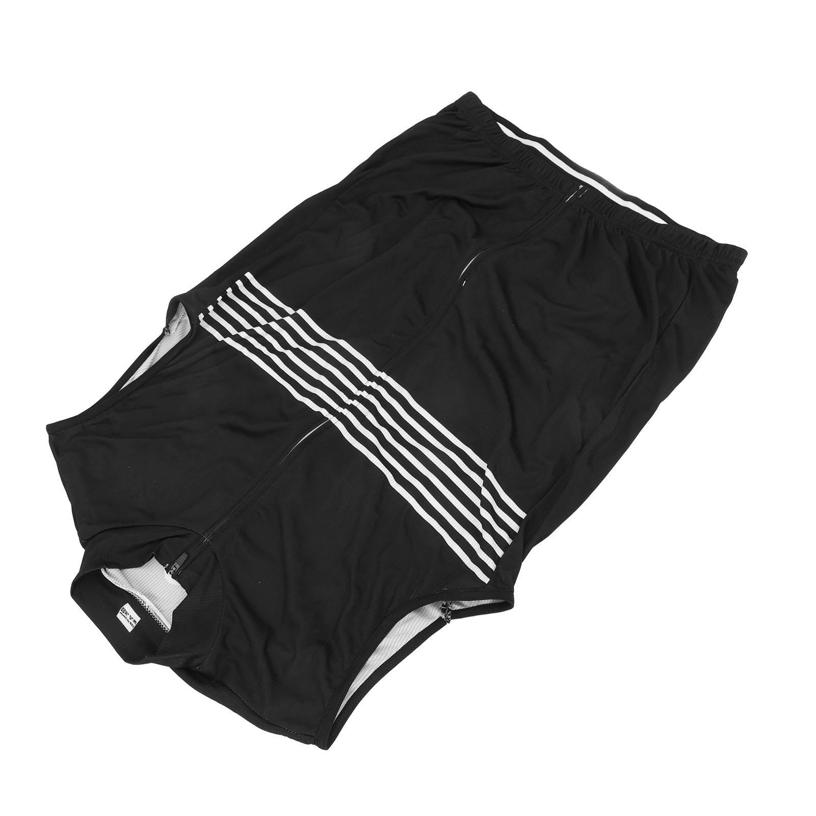 Cycling Vest Breathable Quick Drying Full Zip Outdoor Sports Sleeveless Road Bike Clothing for Running Black XXXL size
Cycling Vest Breathable Quick Drying Full Zip Outdoor Sports Sleeveless Road Bike Clothing for Running Black XXXL size