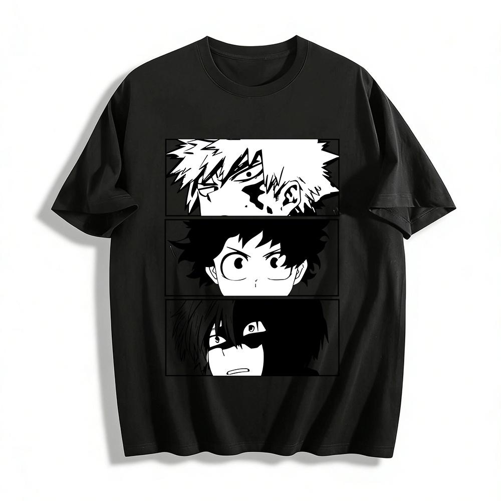 My Hero Academia Bakugo Deku Todoroki Graphic Casual Tee Pure cotton T-shirt XXS
My Hero Academia Bakugo Deku Todoroki Graphic Casual Tee Pure cotton T-shirt XXS