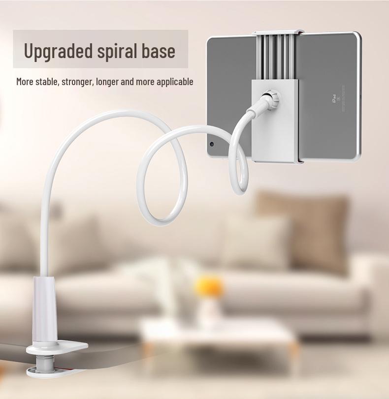 Універсальний тримач для телефону та планшета з багатостороннім обертанням та стійкою спіральною основою - Ідеально для перегляду без рук 100CM білий
Універсальний тримач для телефону та планшета з багатостороннім обертанням та стійкою спіральною основою - Ідеально для перегляду без рук 100CM білий