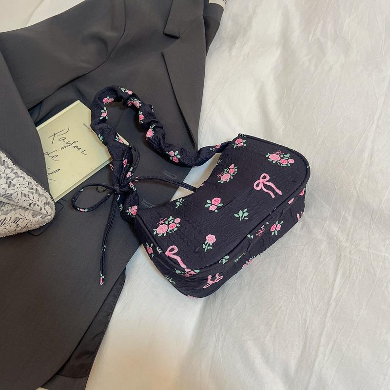 Sweet Bow Floral Drawstring Shoulder Underarm Bags for Women Versatile Portable Ladeis Handbag Lightweight Girls Phone Bag Purse
Sweet Bow Floral Drawstring Shoulder Underarm Bags for Women Versatile Portable Ladeis Handbag Lightweight Girls Phone Bag Purse