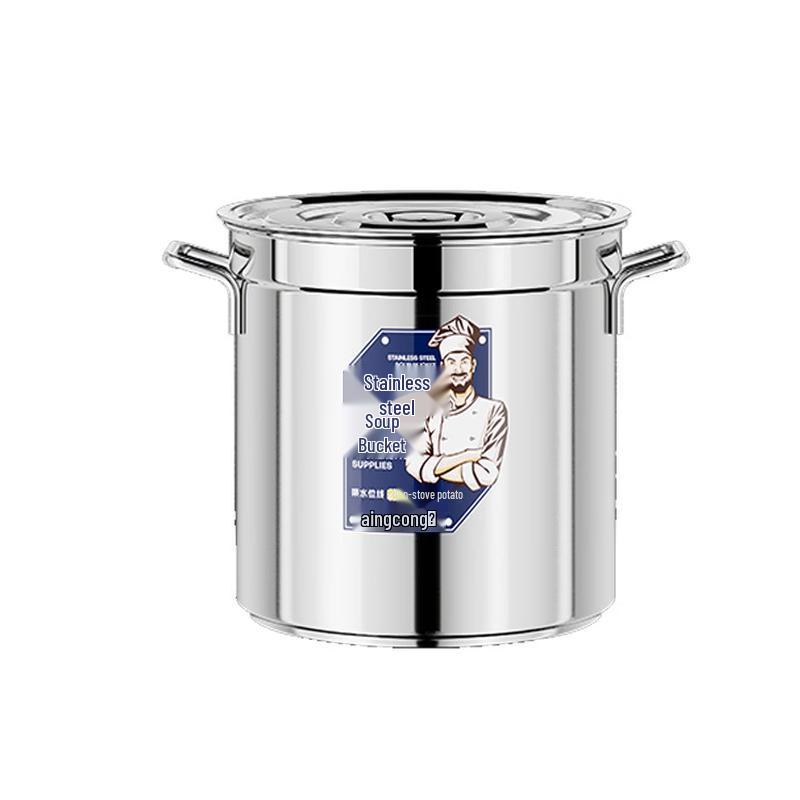 ZISIZ Thick 201 Stainless Steel Stock Pot
ZISIZ Thick 201 Stainless Steel Stock Pot