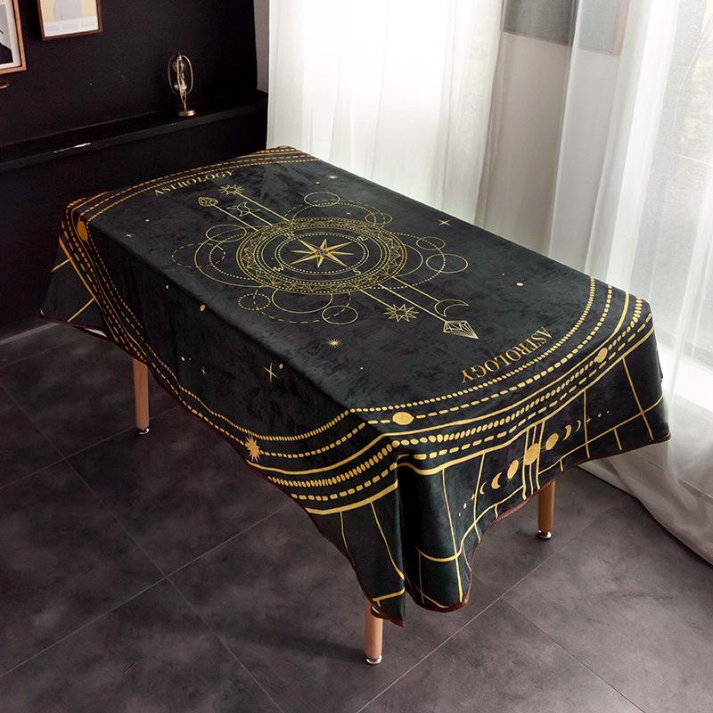 Водонепроницаемая европейская прямоугольная скатерть и коврик для Таро OFAT 85x85 cm