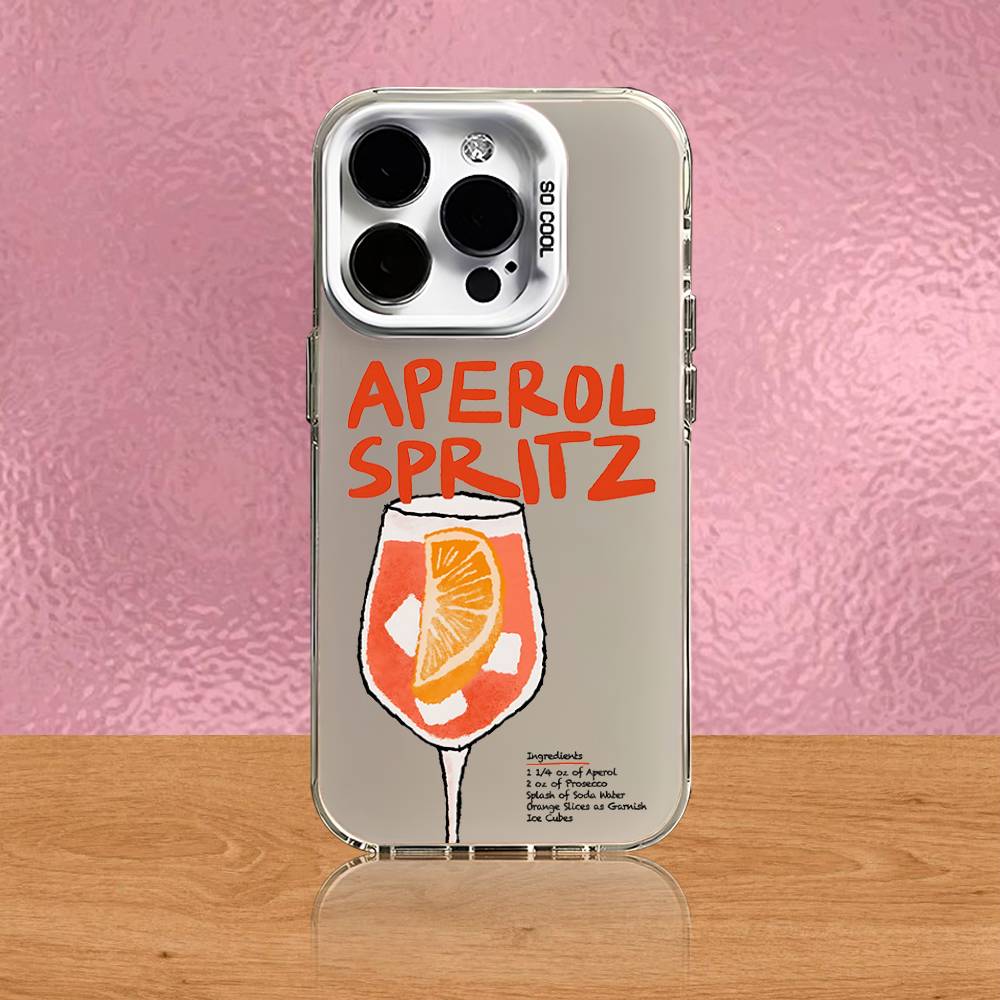 Aperol Spritz Pattern Phone Case For iPhone 16,15,14,13,12,11,Pro,Max,Plus,Mini,SE White Candy Matte Shockproof Cover iPhone13
Aperol Spritz Pattern Phone Case For iPhone 16,15,14,13,12,11,Pro,Max,Plus,Mini,SE White Candy Matte Shockproof Cover iPhone13