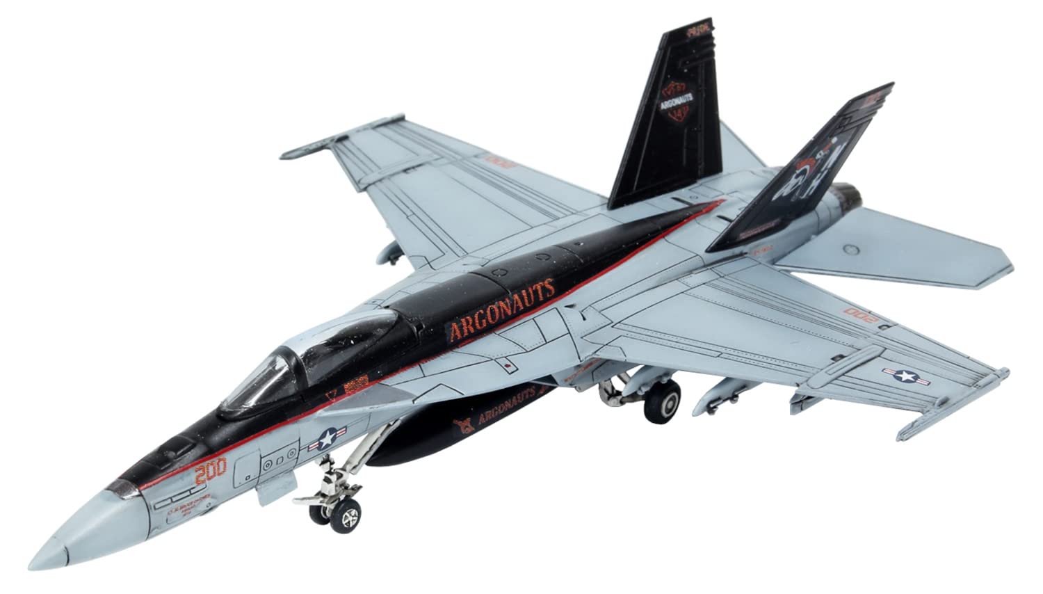 PLATZ Special Selection of Aviation Models Series US Navy Super Hornet Argonaut Set of 2 Plastic Models 1/144 F/A-18E (Single Seater) AE144-1
PLATZ Special Selection of Aviation Models Series US Navy Super Hornet Argonaut Set of 2 Plastic Models 1/144 F/A-18E (Single Seater) AE144-1