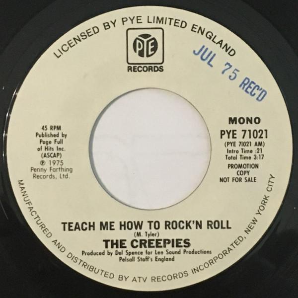 7-дюймовая пластинка CREEPIES Teach Me How to Rockn Roll PYE71021 Pye Records 1975 США Рок Б/у
7-дюймовая пластинка CREEPIES Teach Me How to Rockn Roll PYE71021 Pye Records 1975 США Рок Б/у