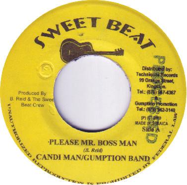 7inch Record CANDY MAN GUMPTION BAND Please Mr. Boss Man NONE Sweet Beat 2000 Jamaica Reggae Ska Dub Used
7inch Record CANDY MAN GUMPTION BAND Please Mr. Boss Man NONE Sweet Beat 2000 Jamaica Reggae Ska Dub Used