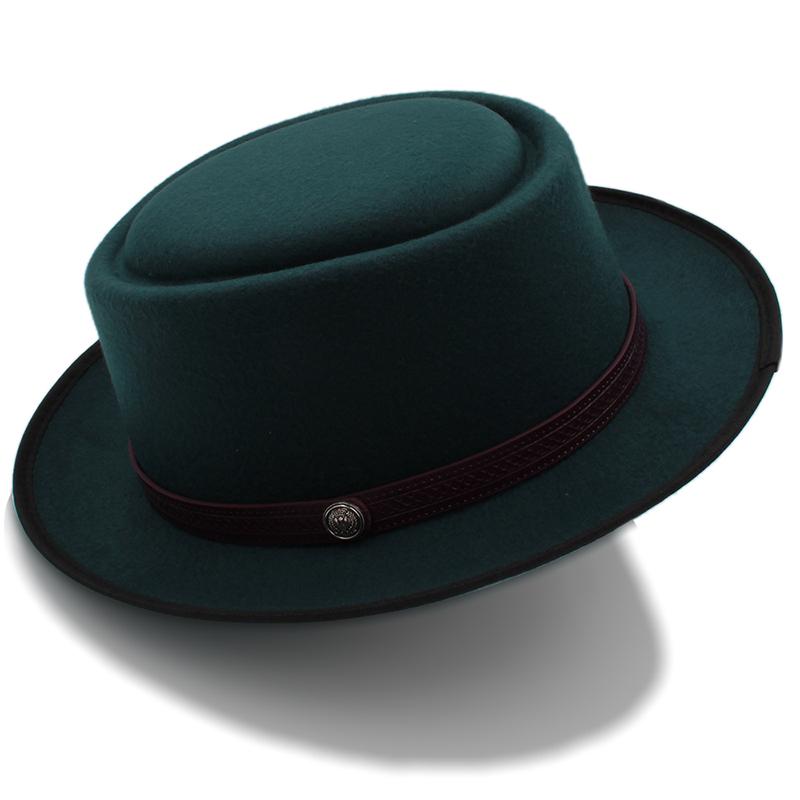 vintage porkpie hats for men solid black fedora hats simple pork pie hat gentleman fashion sombrero hombre chapeu masculino show M56-58
vintage porkpie hats for men solid black fedora hats simple pork pie hat gentleman fashion sombrero hombre chapeu masculino show M56-58