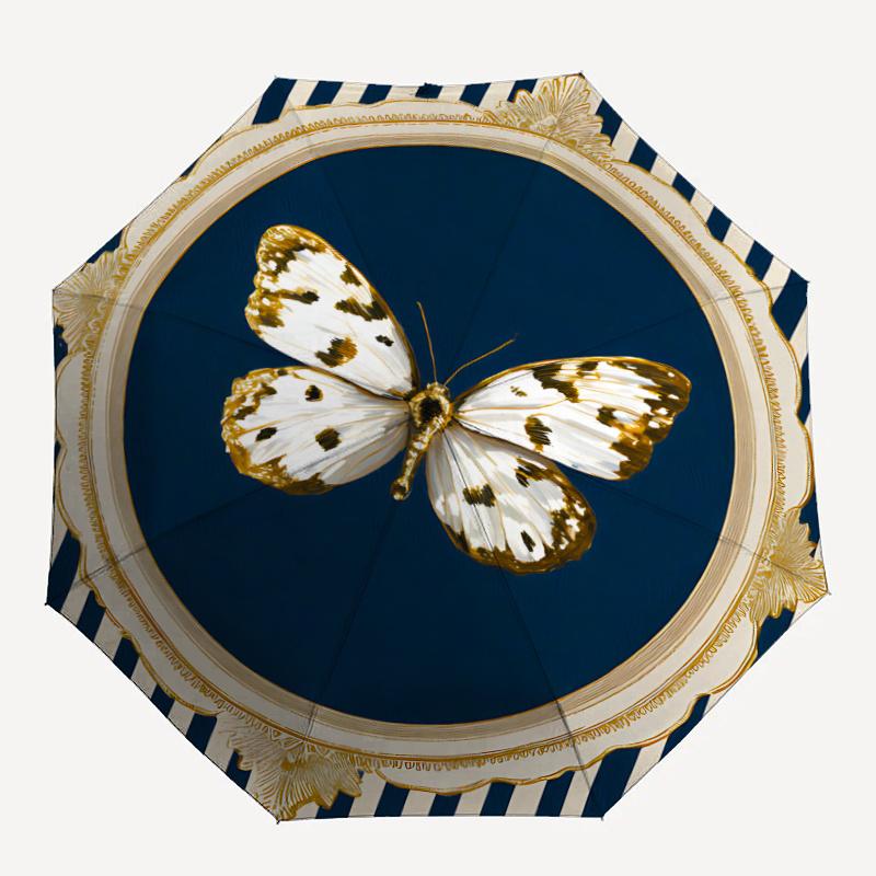 1pc Butterfly Decorative Plate Automatic Folding Umbrella - Compact 8-Rib Design, Durable Plastic & Iron, Festive Gift, Compact Umbrellan025
1pc Butterfly Decorative Plate Automatic Folding Umbrella - Compact 8-Rib Design, Durable Plastic & Iron, Festive Gift, Compact Umbrellan025