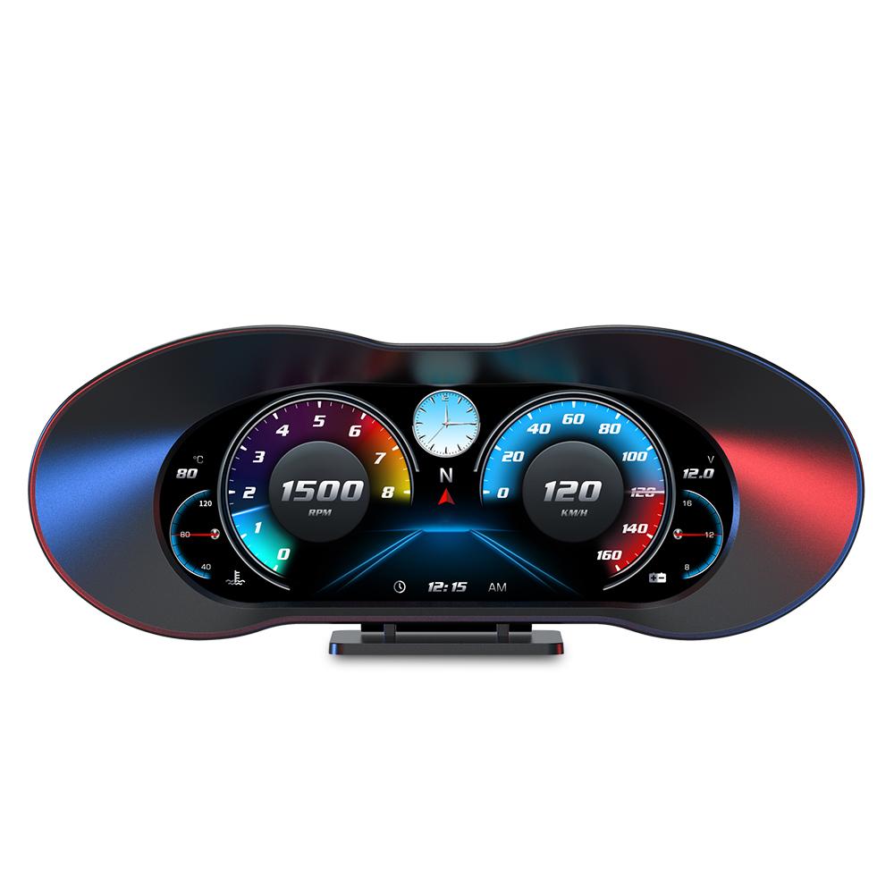 P5 HUD OBD2&GPS Car Head Up Display Speedometer Auto Display Alarm Water Oil Temp Turbine Pressure Slope meter On-board Computer
P5 HUD OBD2&GPS Car Head Up Display Speedometer Auto Display Alarm Water Oil Temp Turbine Pressure Slope meter On-board Computer