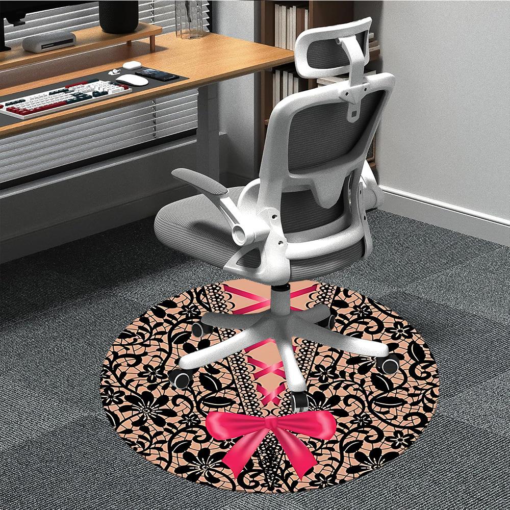 1pc Lace Bow Ribbon Chair Carpet for Office - Durable, Ideal for Chair Mats, Stylish & Functional Decorative Rug yy260203091 80cm by 80cm
1pc Lace Bow Ribbon Chair Carpet for Office - Durable, Ideal for Chair Mats, Stylish & Functional Decorative Rug yy260203091 80cm by 80cm