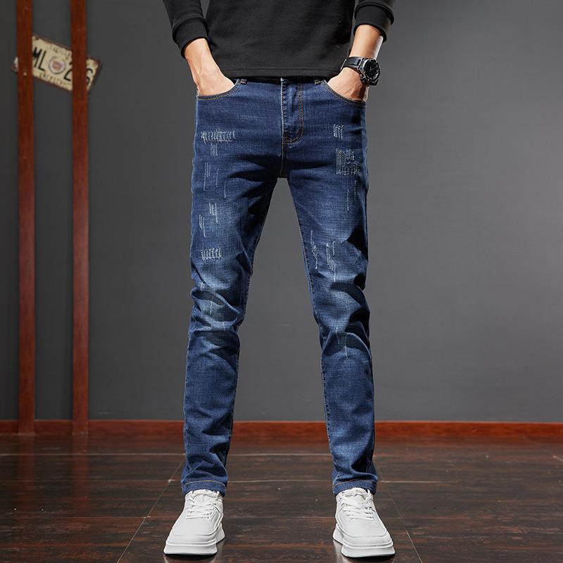Новые джинсы мужские облегающие эластичные джинсовые брюки повседневного стиля длинные брюки 36 синий
Новые джинсы мужские облегающие эластичные джинсовые брюки повседневного стиля длинные брюки 36 синий