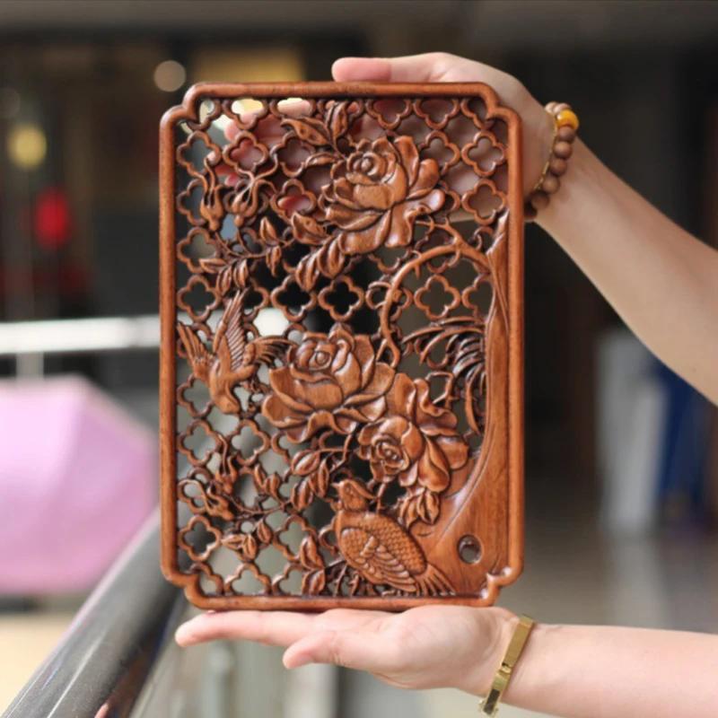 Chinese Traditional Artware Wooden Carving Wall Hanging Piece Background Wall, Solid Wood Hollow Carving Plum, Bamboo Decor
Chinese Traditional Artware Wooden Carving Wall Hanging Piece Background Wall, Solid Wood Hollow Carving Plum, Bamboo Decor